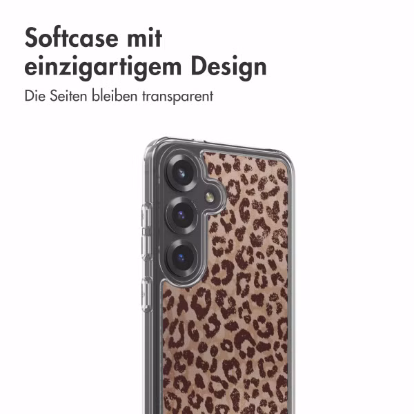 imoshion Design Hülle Samsung Galaxy S25 - Leopard Mood