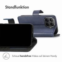 imoshion Luxuriöse Klapphülle Xiaomi 17T - Dunkelblau
