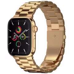 imoshion Edelstahlarmband für das Apple Watch Series 1 bis 11 / SE / Ultra (44/45/46/49 mm) - Gold