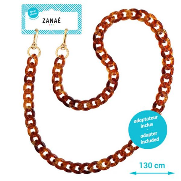 Zanae Universal Handyband-Kette - Turtoise Shell  - Authentique