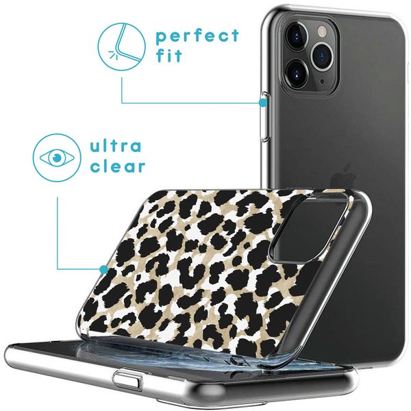 imoshion Design Hülle für das iPhone 11 Pro - Leopard / Schwarz