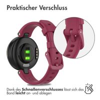 imoshion Silikonarmband für das Garmin Lily - Bordeaux