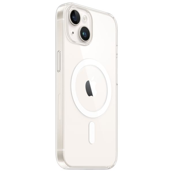 Apple Clearcase MagSafe Apple iPhone 14 - Transparent