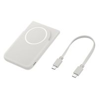 Samsung Magnet Wireless Battery Pack 5.000 mAh - Kabellose Powerbank - Grau