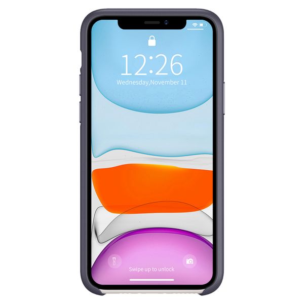 Valenta Luxe Leather Backcover für das iPhone 11 - Violett