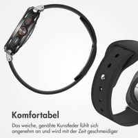 imoshion Lederarmband für die Samsung Galaxy Watch Ultra (2024/2025) - Schwarz