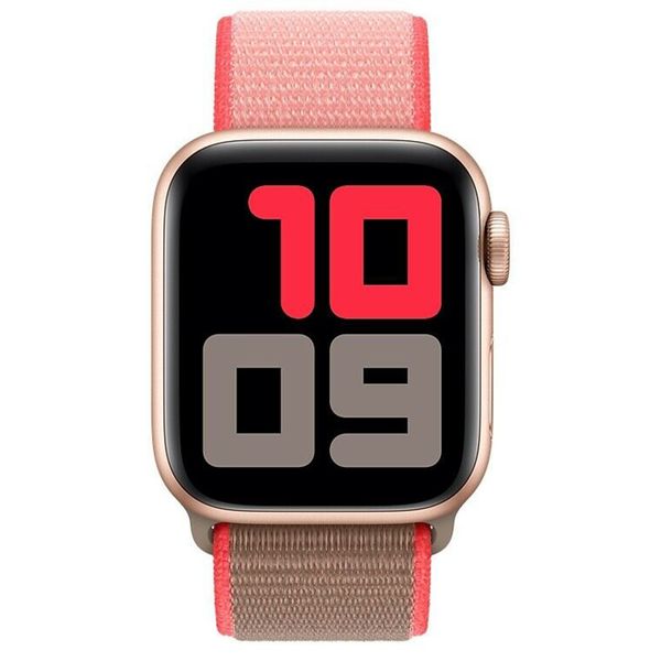 Apple Sport Loop Armband für das  Apple Watch Series 1 t/m 9 / SE (38/40/41 mm) | Series 10 / 11 (42 mm) - Pink