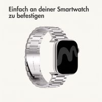 imoshion Edelstahlarmband für Apple Watch | 44/45/46/49 mm - Silber