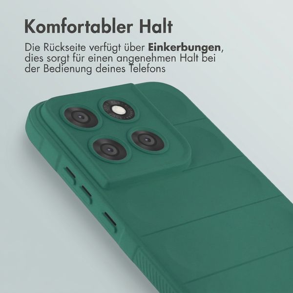imoshion EasyGrip Backcover Motorola Moto G77 - Dunkelgrün