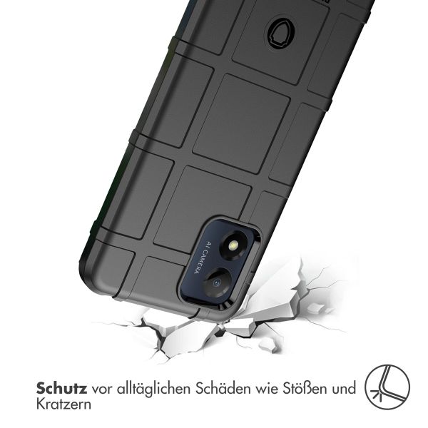 imoshion Rugged Shield Backcover für das Motorola Moto E13 - Schwarz