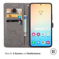 imoshion Mandala Klapphülle Samsung Galaxy S24 / S25 - Grau