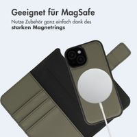imoshion Herausnehmbare 2-in-1 Luxus-Bookcase Apple iPhone 15 - Grün