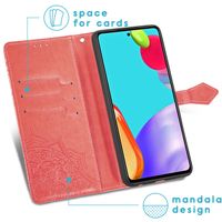 imoshion Mandala Klapphülle Samsung Galaxy A72 - Rot