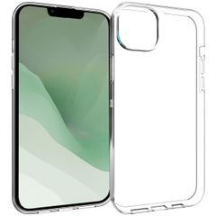 Accezz TPU Clear Cover für das iPhone 14 Plus - Transparent