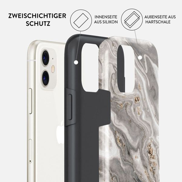 Burga Tough Back Cover für das iPhone 11 - Snowstorm