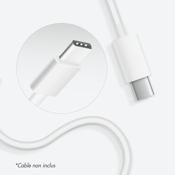 imoshion 20 Watt Ladegerät | USB-C - Weiß