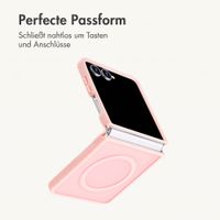 imoshion Color Guard Back Cover mit MagSafe Samsung Galaxy Z Flip 8 - Hellrosa