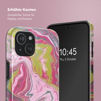 Selencia Vivid Rückabdeckung mit MagSafe Apple iPhone 15 - Marble Pink