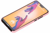 Rosa Unifarbene Hardcase-Hülle für Huawei P20 Lite