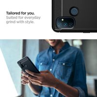 Spigen Rugged Armor Case für das OnePlus Nord N100 - Schwarz