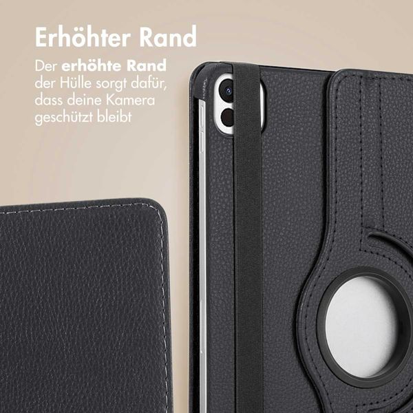 imoshion 360° drehbare Klapphülle Apple iPad Air 13 Zoll (2026) M4 / (2025) M3 / (2024) M2 - Schwarz