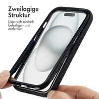 imoshion 360° Full Protective Case für das iPhone 15 - Schwarz