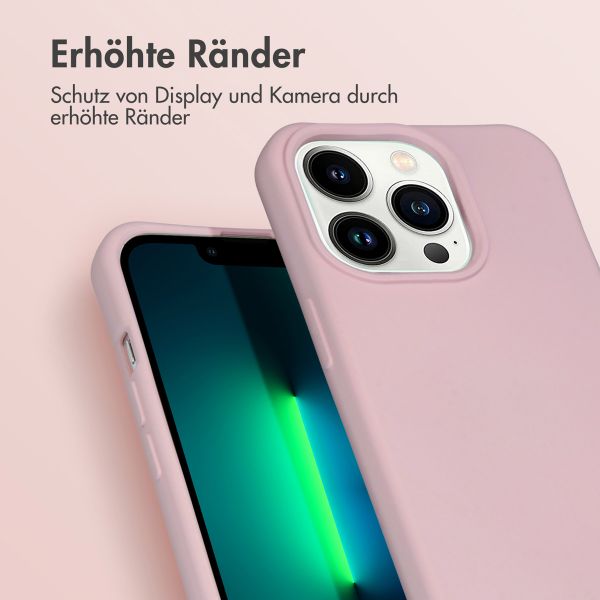 imoshion Color Backcover mit abtrennbarem Band Apple iPhone 13 Pro - Rosa