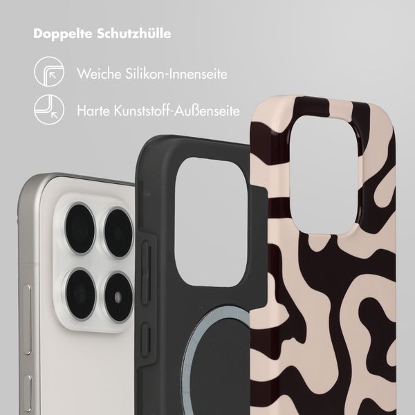 Selencia Vivid Rückabdeckung mit MagSafe Xiaomi 17 - Art Wave Black