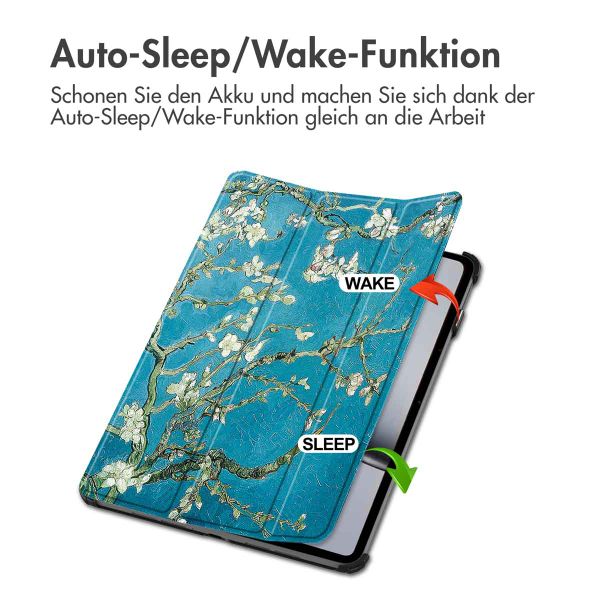 imoshion Design Trifold Klaphülle OnePlus Pad 2 - Green Plant