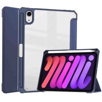 imoshion Trifold Hardcase Klapphülle iPad Mini 7 (2024) / iPad Mini 6 (2021) - Dunkelblau