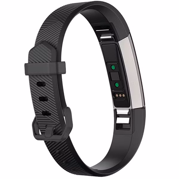 imoshion Silikonband für das  Fitbit Alta (HR) - Schwarz