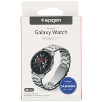 Spigen Modern Fit Steel Watch Armband für die Samsung Galaxy Watch 46 mm - Silber