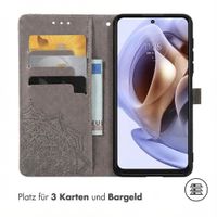 imoshion Mandala Klapphülle Motorola Moto G14 - Grau