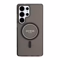 Guess MagSafe IML Glitter Gradient Case Samsung Galaxy S25 Ultra - Schwarz