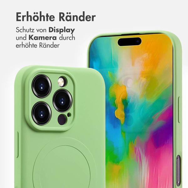 imoshion Color Back Cover mit MagSafe für das Apple iPhone 16 Pro - Grün