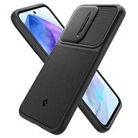 Spigen Optik Armor Kameraschieber für das Samsung Galaxy A55 - Schwarz