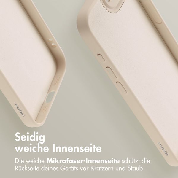 imoshion Color Back Cover mit MagSafe iPhone 16e - Beige