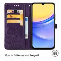 imoshion Mandala Klapphülle Samsung Galaxy A15 (5G/4G) - Violett