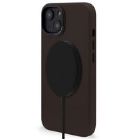 Decoded Leather Backcover MagSafe für das Apple iPhone 14 Plus - Braun