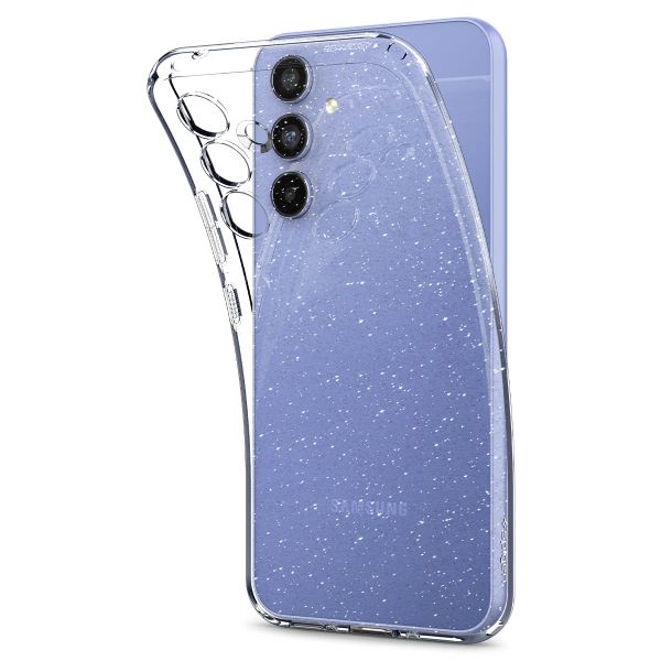 Spigen Liquid Crystal Case für das Samsung Galaxy A54 (5G) - Glitter Crystal Quartz