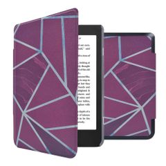 imoshion Design Slim Hard Case Klapphülle Kobo Nia - Bordeaux Graphic