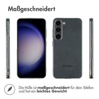 Accezz 100% recyceltes TPU Clear Cover Samsung Galaxy S23 - Transparent