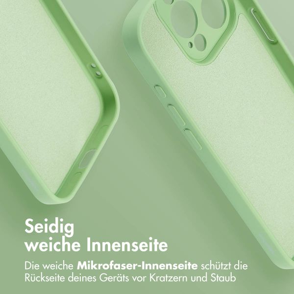 imoshion Color Back Cover mit MagSafe Apple iPhone 15 Pro - Grün