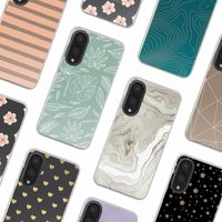 imoshion Design Hülle Samsung Galaxy S25 Edge - Leaves Line-Art