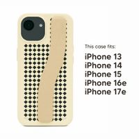 Callbuddy Hülle mit Strap Apple iPhone 17e / 16e / 15 / 14 / 13 - Sand Glow