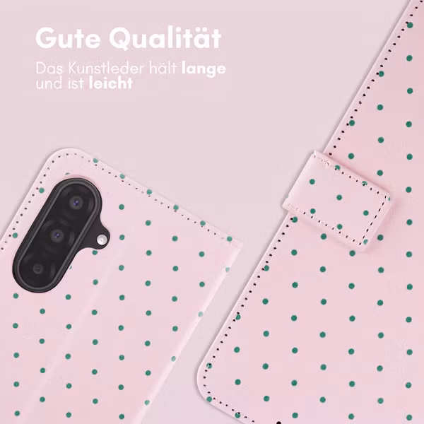 imoshion Design Klapphülle Samsung Galaxy A17 (5G) / (4G) - Happy Dots
