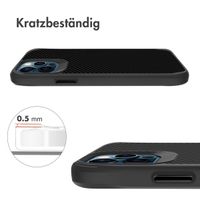 imoshion Rugged Hybrid Carbon Case Apple iPhone 12 (Pro) - Schwarz
