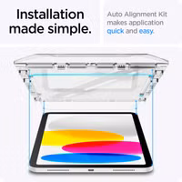 Spigen GLAStR EZ Fit Displayschutzfolie + Applicator Apple iPad 11 (2025) 11 Zoll A16 / iPad 10 (2022) 10.9 Zoll
