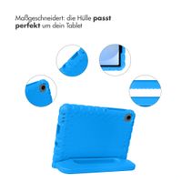 imoshion Schutzhülle mit Handgriff kindersicher Samsung Galaxy Tab A11 / A9 8.7 Zoll - Blau