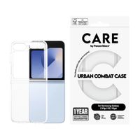 CARE by PanzerGlass Urban Combat Case Samsung Galaxy Z Flip 6 / Flip 7 FE - Transparent